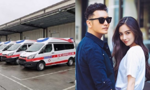 Đoàn xe cứu thương từ thiện của nghệ sĩ cập bến Vũ Hán